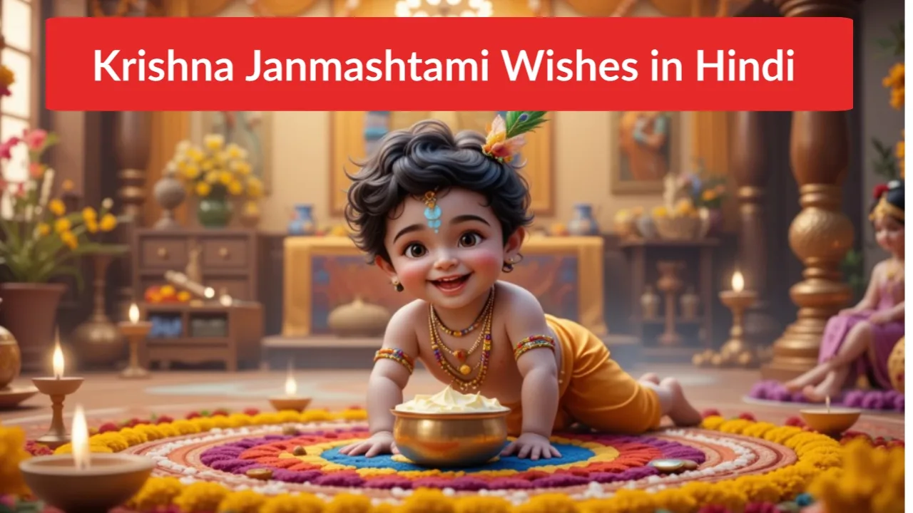 Krishna Janmashtami Shayari in Hindi