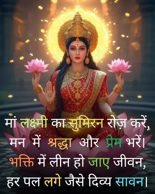Maa Laxmi Bhakti Shayari