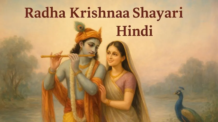 Radha Krishna Shayari in Hindi