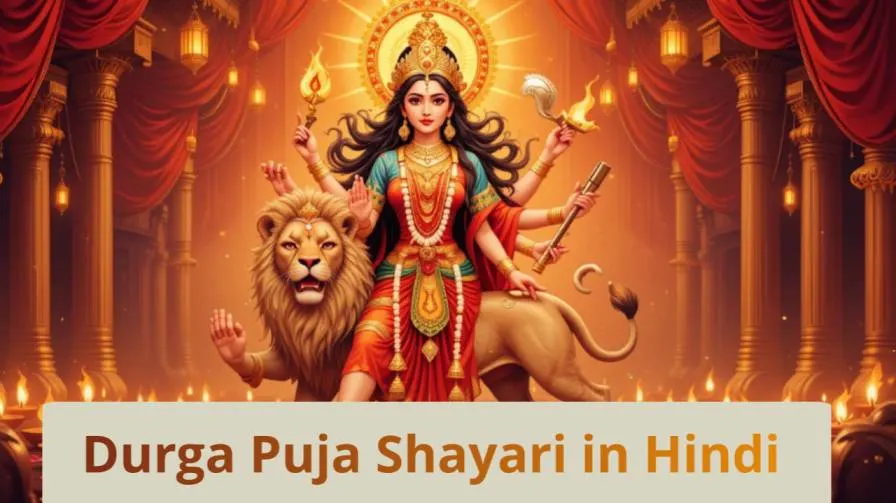 Durga Puja Shayari in Hindi