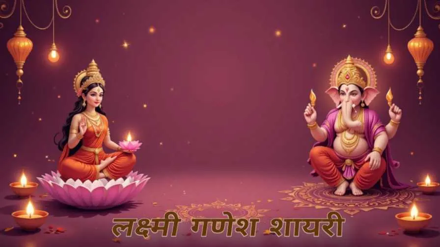 Laxmi Ganesh Shayari in Hindi