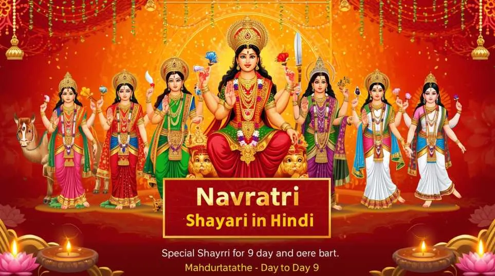 Navratri Shayari in Hindi