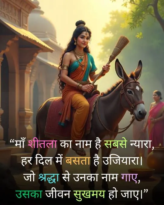 Mata Shitla Shayari status